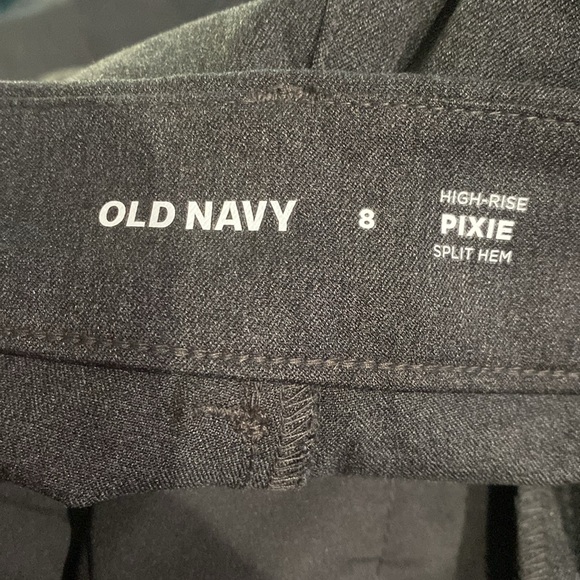old navy High rise split hem pixie dark Heath - Picture 6 of 6